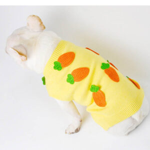 Carrot French Bulldog Sweater