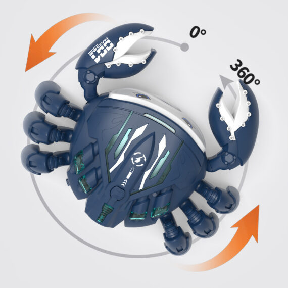 Crab Misty Adventure Toy for Dogs – Rechargeable Version