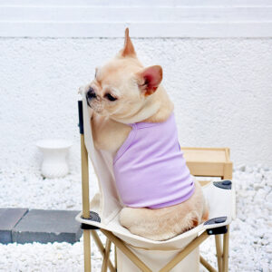 Grape Delight French Bulldog Tank by BATPIG Pet Supply-1