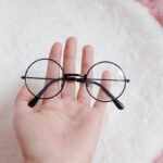 Pawfessor Round Glasses for Frenchies & Pals