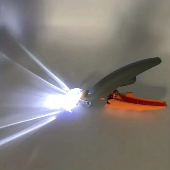PetCare LED Nail Clipper for Precision Trimming