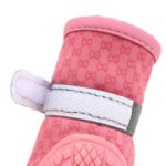 Pink Pawfect Adventure Boots for French Bulldogs