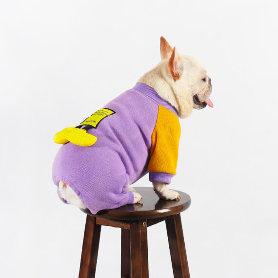 Playful Duck French Bulldog Onesie