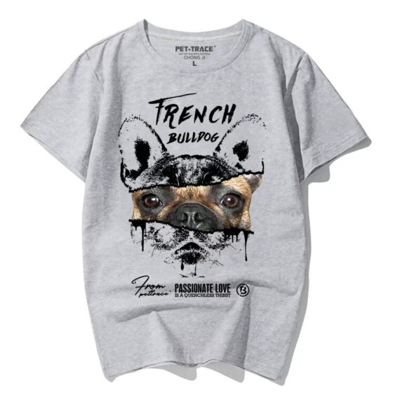 Artistic Frenchie Portrait Tee