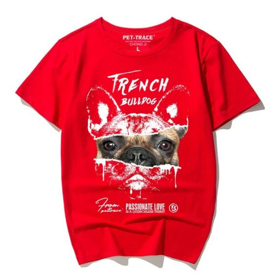 Artistic Frenchie Portrait Tee