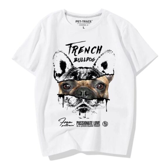 Artistic Frenchie Portrait Tee
