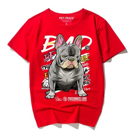 BAD Frenchie Vibes T-Shirt – Bold Style for French Bulldog Fans