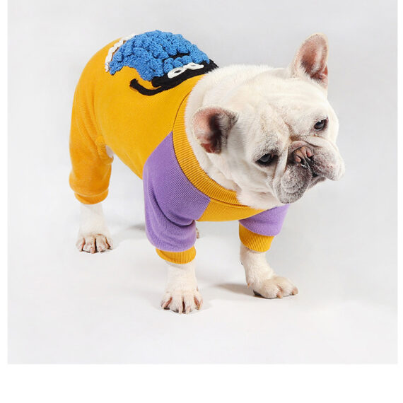 Blue Monster French Bulldog Jumpsuit