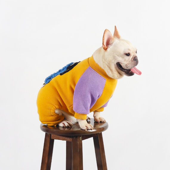 Blue Monster French Bulldog Jumpsuit