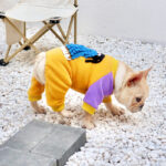 Blue Monster French Bulldog Jumpsuit
