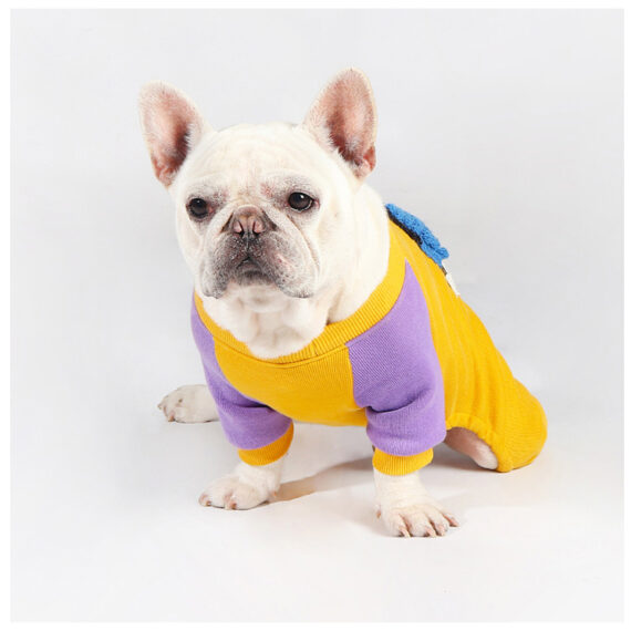 Blue Monster French Bulldog Jumpsuit
