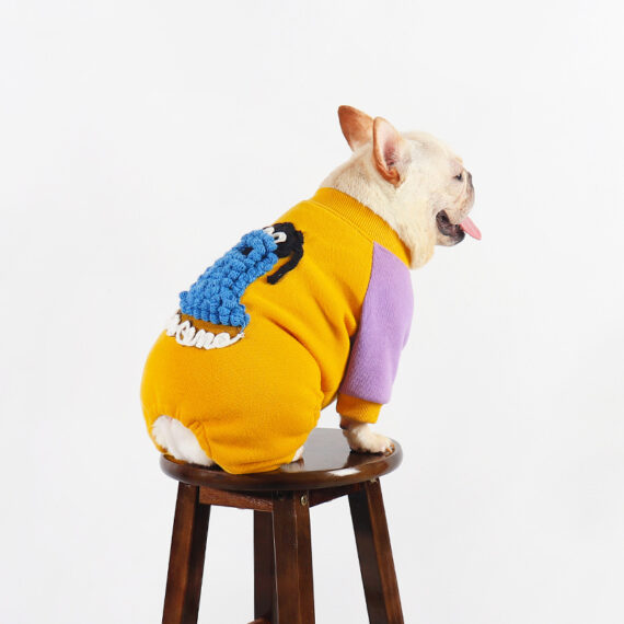Blue Monster French Bulldog Jumpsuit