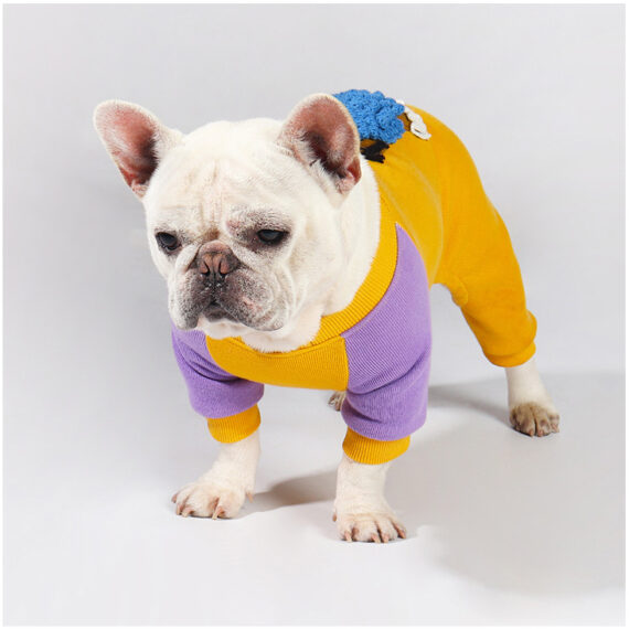 Blue Monster French Bulldog Jumpsuit