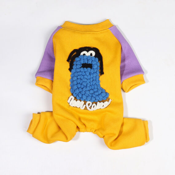 Blue Monster French Bulldog Jumpsuit