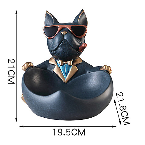 Cool Frenchie Buddy Organizer Bowl