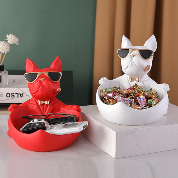 Cool Frenchie Buddy Organizer Bowl