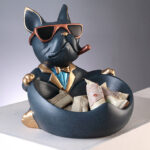 Cool Frenchie Buddy Organizer Bowl