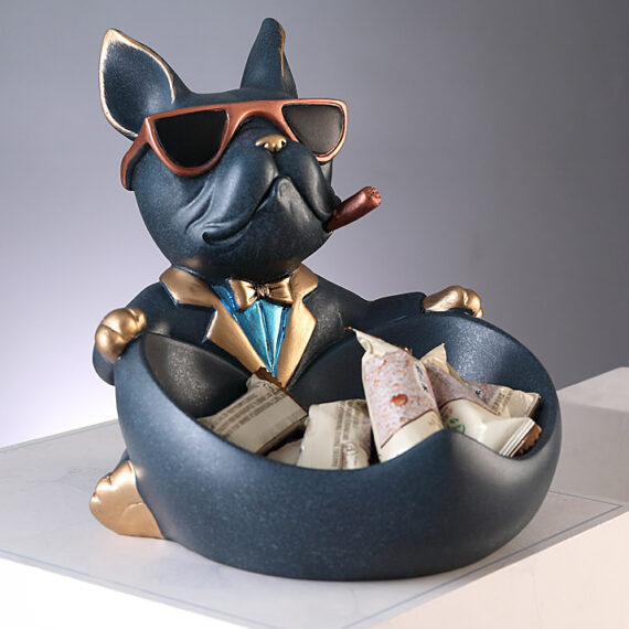 Cool Frenchie Buddy Organizer Bowl