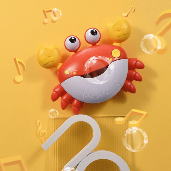 Crab-tastic Bubble Buddy for Dog Bath Time
