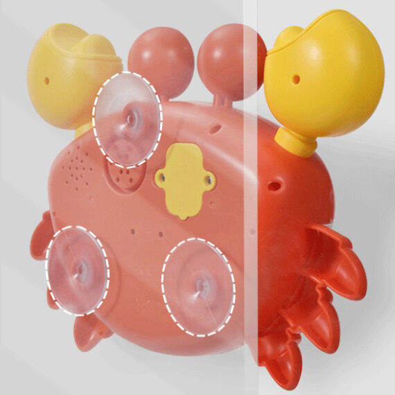 Crab-tastic Bubble Buddy for Dog Bath Time