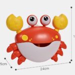 Crab-tastic Bubble Buddy for Dog Bath Time