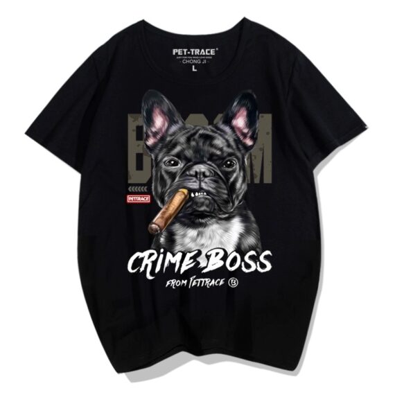 French Bulldog Crime Boss Tee
