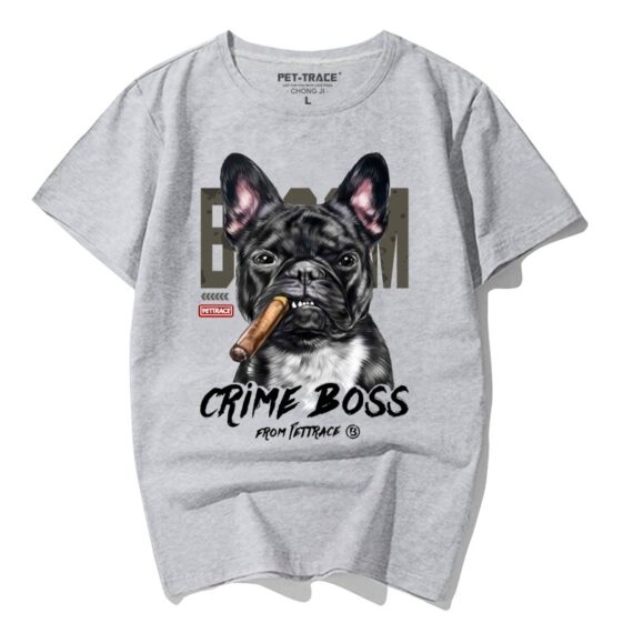French Bulldog Crime Boss Tee