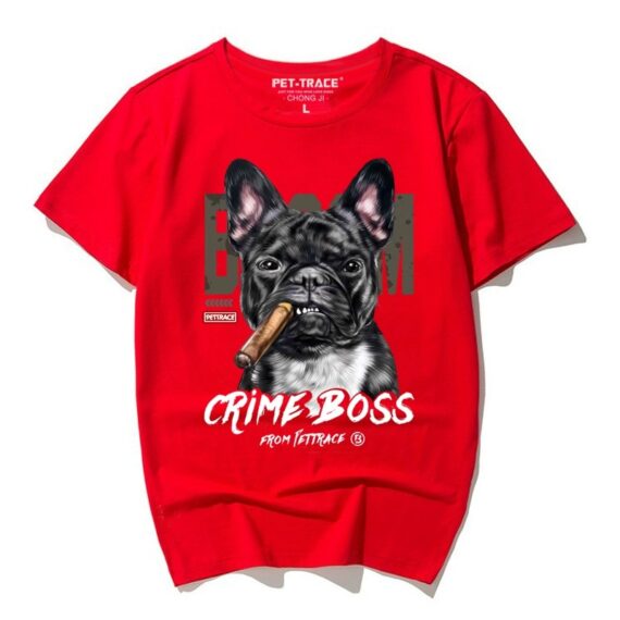 French Bulldog Crime Boss Tee