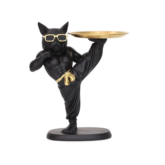 French Bulldog Kung Fu Organizer Tray