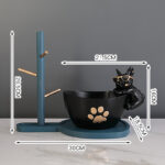 French Bulldog Paw Print Organizer Stand