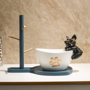 French Bulldog Paw Print Organizer Stand by BATPIG Pet Supply-2
