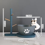 French Bulldog Paw Print Organizer Stand