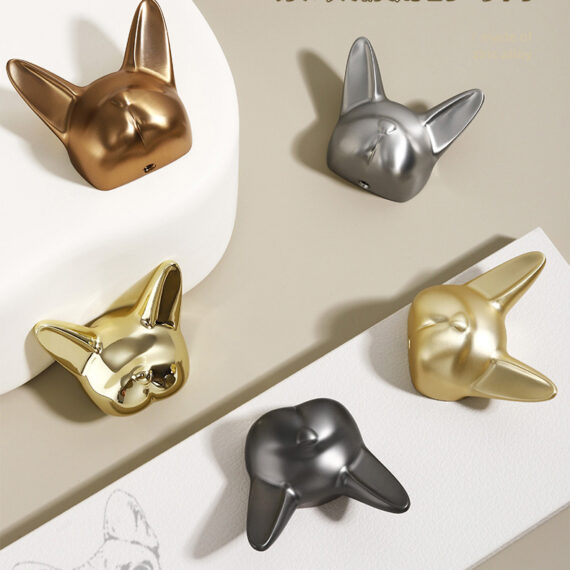 Frenchie Charm Wall Hooks