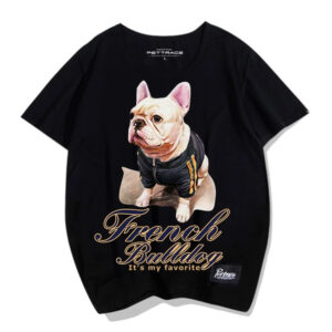 Frenchie Favorite Graphic Tee – Stylish Shirt for Bulldog Lovers from BATPIG Pet Supply-3