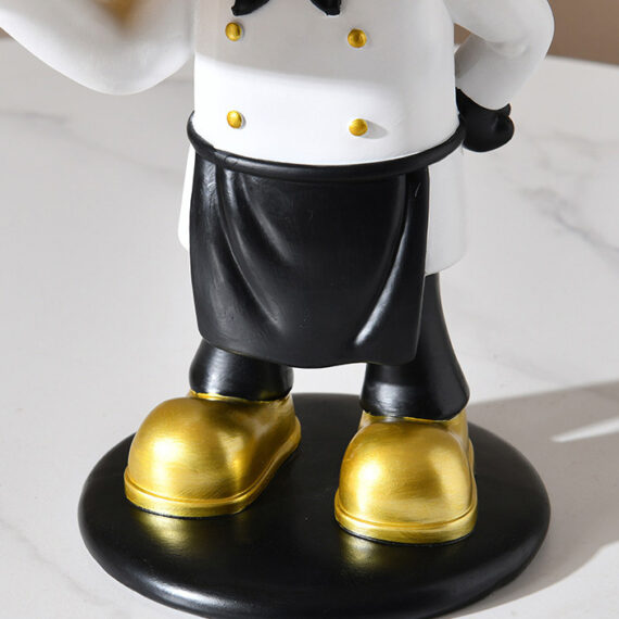 Frenchie Gourmet Butler – French Bulldog Chef Display Tray