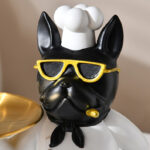 Frenchie Gourmet Butler – French Bulldog Chef Display Tray