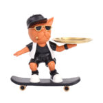 Frenchie Skateboard Butler Tray Holder
