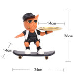 Frenchie Skateboard Butler Tray Holder