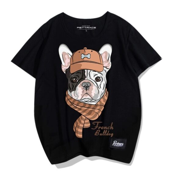 Frenchie Style Charm Tee – A Must-Have for Bulldog Lovers
