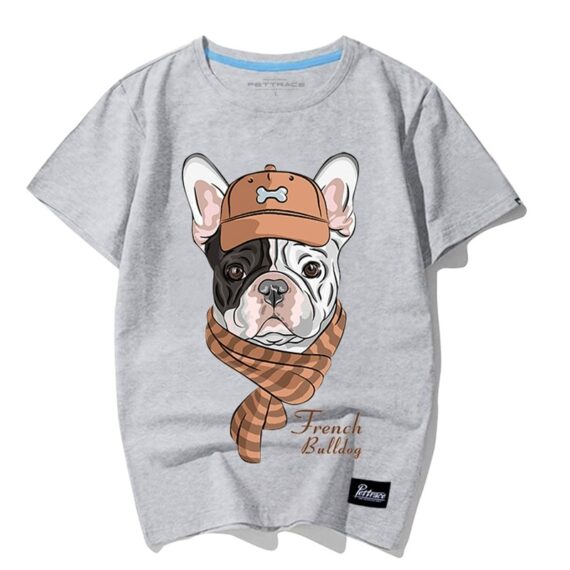 Frenchie Style Charm Tee – A Must-Have for Bulldog Lovers