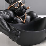 Macho Frenchie Decorative Storage Bowl