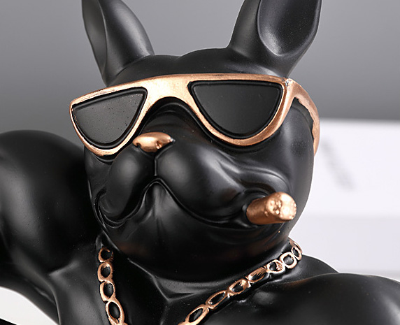 Macho Frenchie Decorative Storage Bowl