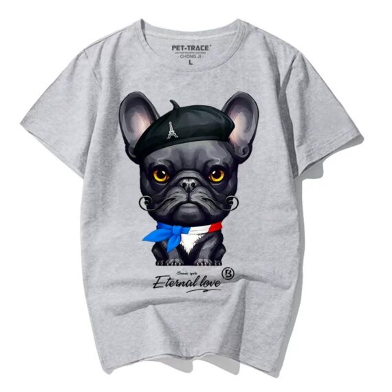 Parisian Frenchie Tee – Eternal Love Edition