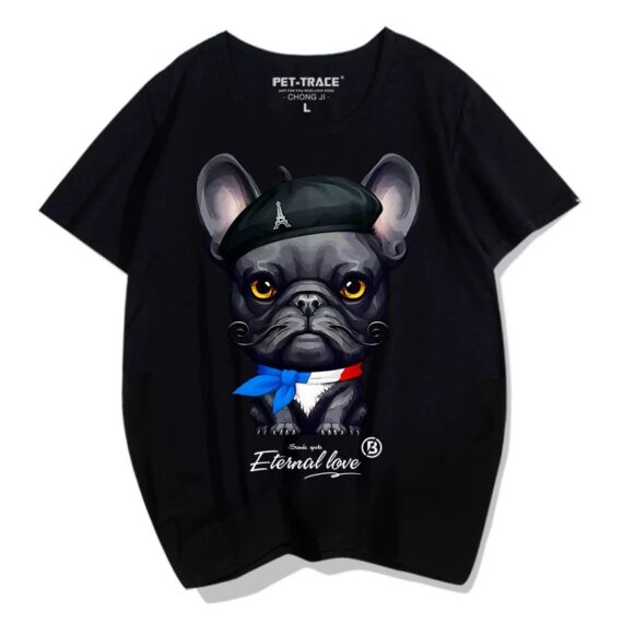 Parisian Frenchie Tee – Eternal Love Edition