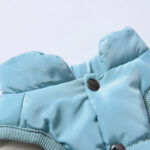 Patch Party Puffer Jacket for French Bulldogs