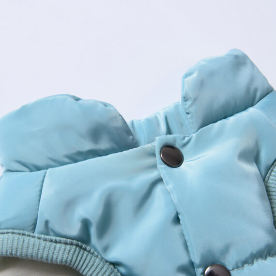 Patch Party Puffer Jacket for French Bulldogs