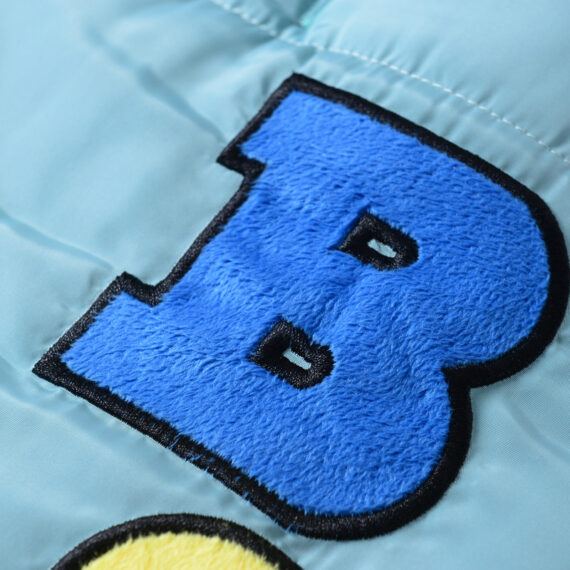 Patch Party Puffer Jacket for French Bulldogs