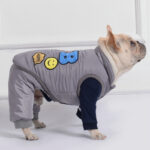 Patch Party Puffer Jacket for French Bulldogs