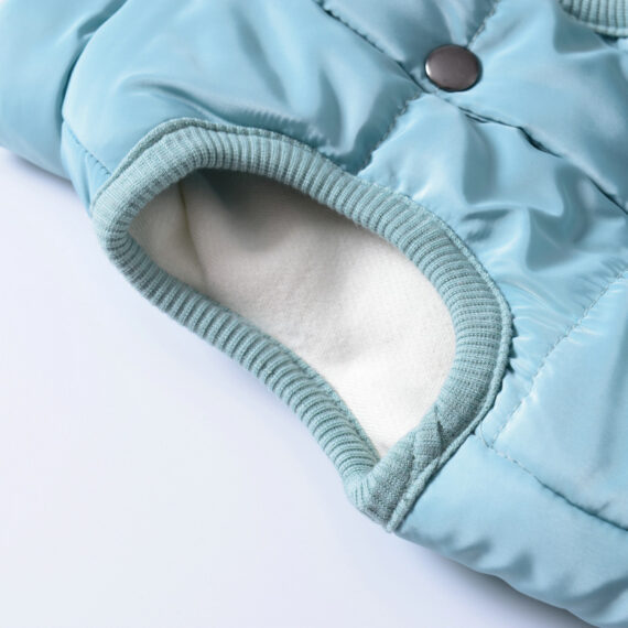 Patch Party Puffer Jacket for French Bulldogs