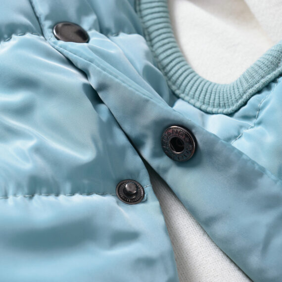 Patch Party Puffer Jacket for French Bulldogs